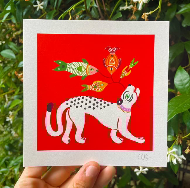 IMPRESSIONS GICLÉE  14X14 CM 