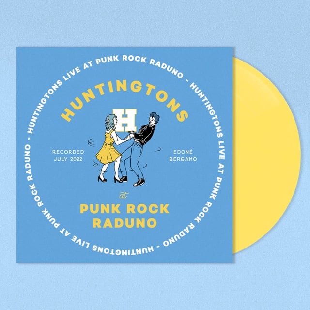 Huntingtons - Live At Punk Rock Raduno Lp 