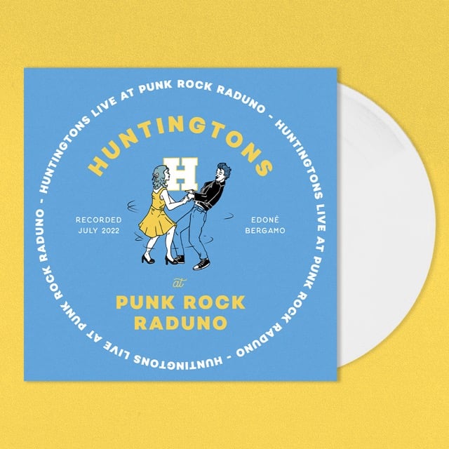 Huntingtons - Live At Punk Rock Raduno Lp 