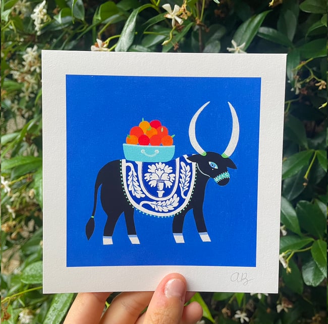 IMPRESSIONS GICLÉE 14X14 CM