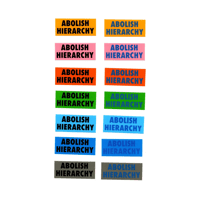 Image 2 of Abolish Hierarchy Sticker