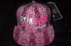 Pink Snakeskin Snapback