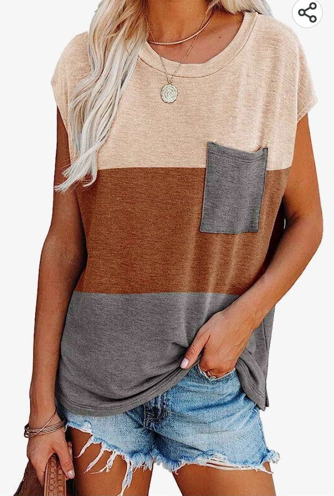 Image of Imily Bela Color Block tee