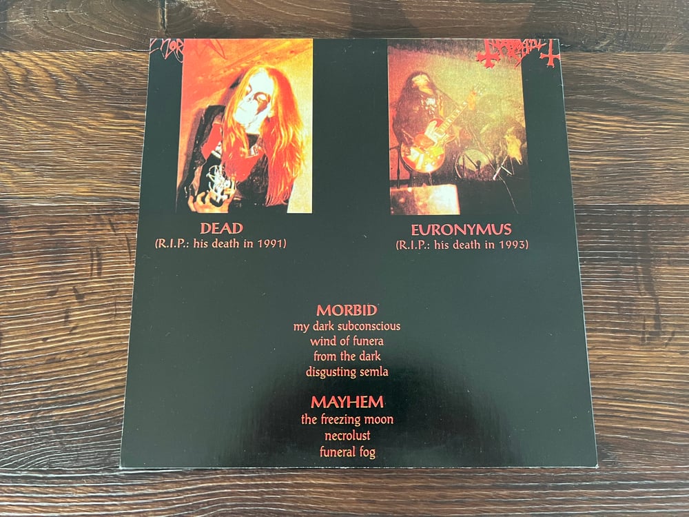Mayhem / Morbid - Split Vinyl