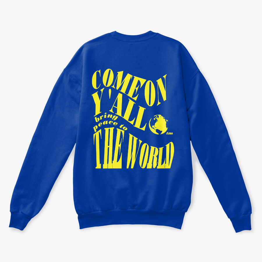 Image of Peaceful World Sweatshirt Youth Size