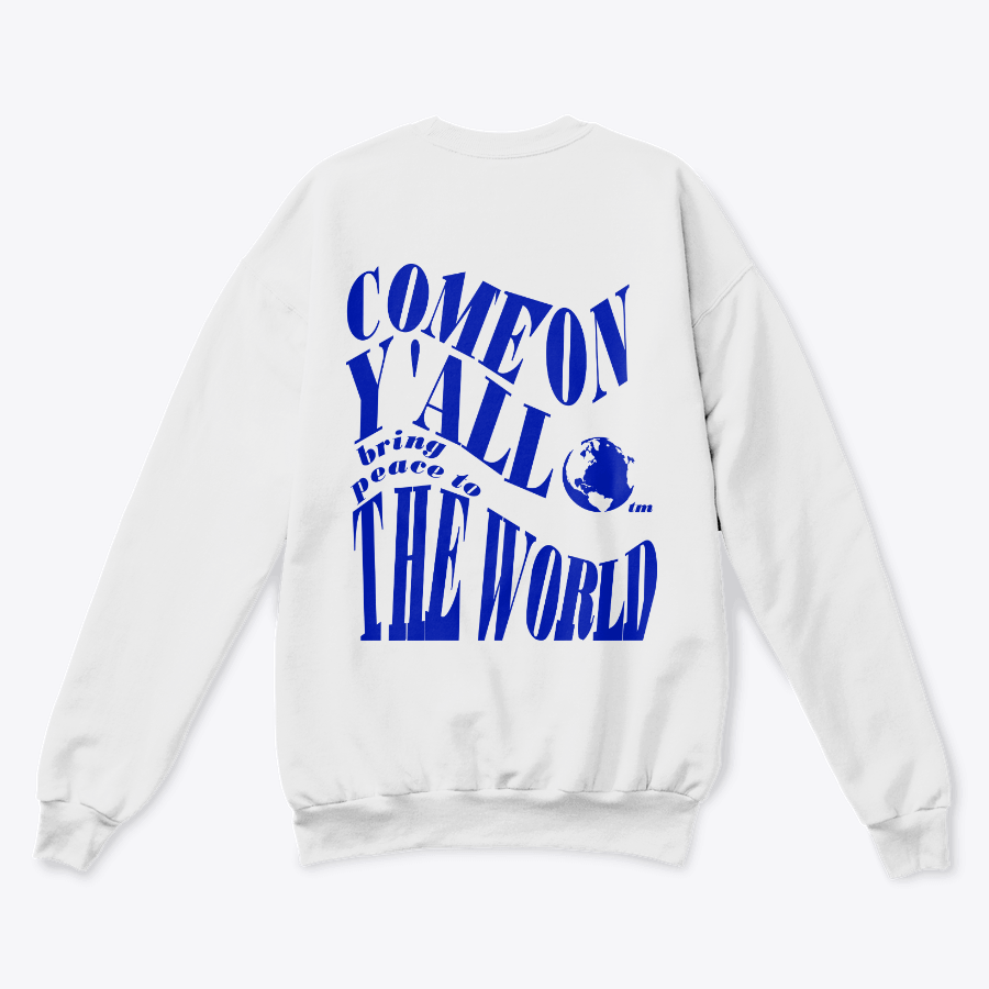 Image of Peaceful World Sweatshirt Youth Size