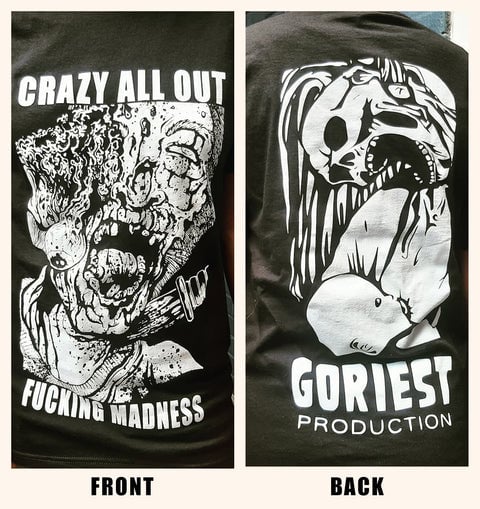 T-Shirt Goriest Production (2 prints) 