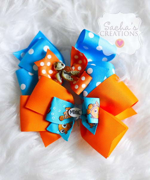 Image of Set of Two Nemo/Squirt Bows 