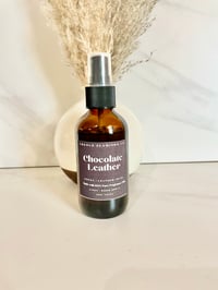 Image 1 of Chocolate Leather Linen + Room Spray 