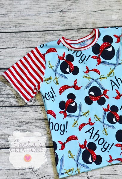 Image of Pirate Mickey "Ahoy!" Tee 