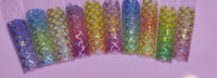 Image 1 of Colorful Scales Foil set ( no box)