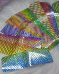 Image 2 of Colorful Scales Foil set ( no box)
