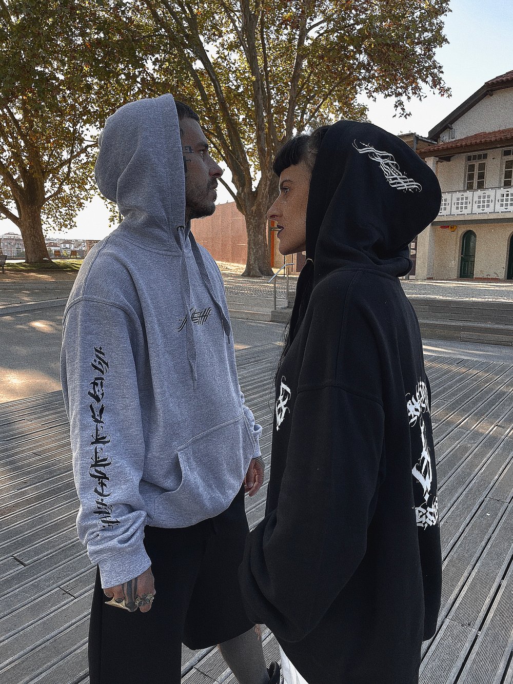 Calligraffiti Black Hoodie