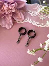 Image 5 of Dainty Diamond Drops (BLACK)