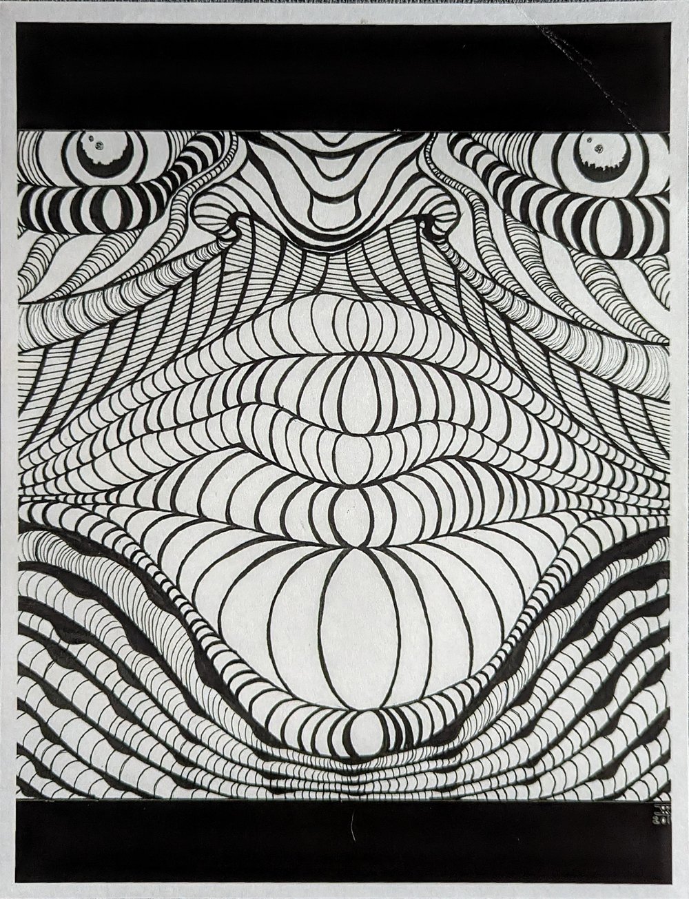 'Trip Stare' - Art Print