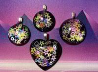 Galactic Blast Arcade Carpet Style Pendants