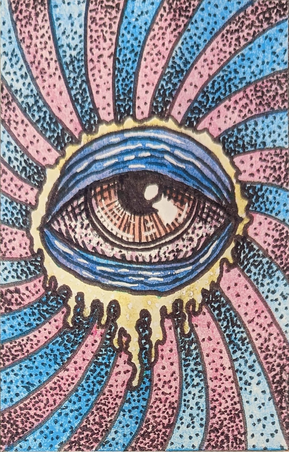 'Sick Eye' - Art Print 