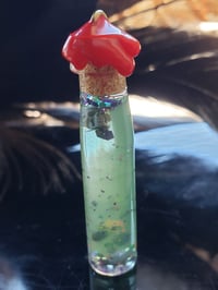 Image 1 of Poison Vial Shaker Necklace/Charm