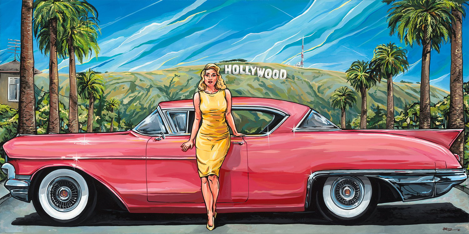 Hollywood by Kate Cook  - Original Painting