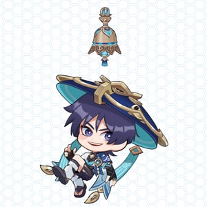 Wanderer Hanging Charm