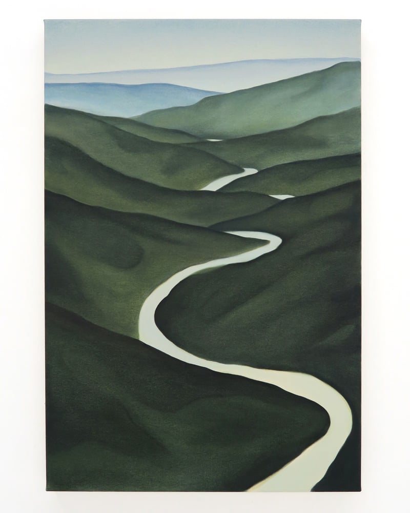 Image of Max Berry 'River'. Original artwork