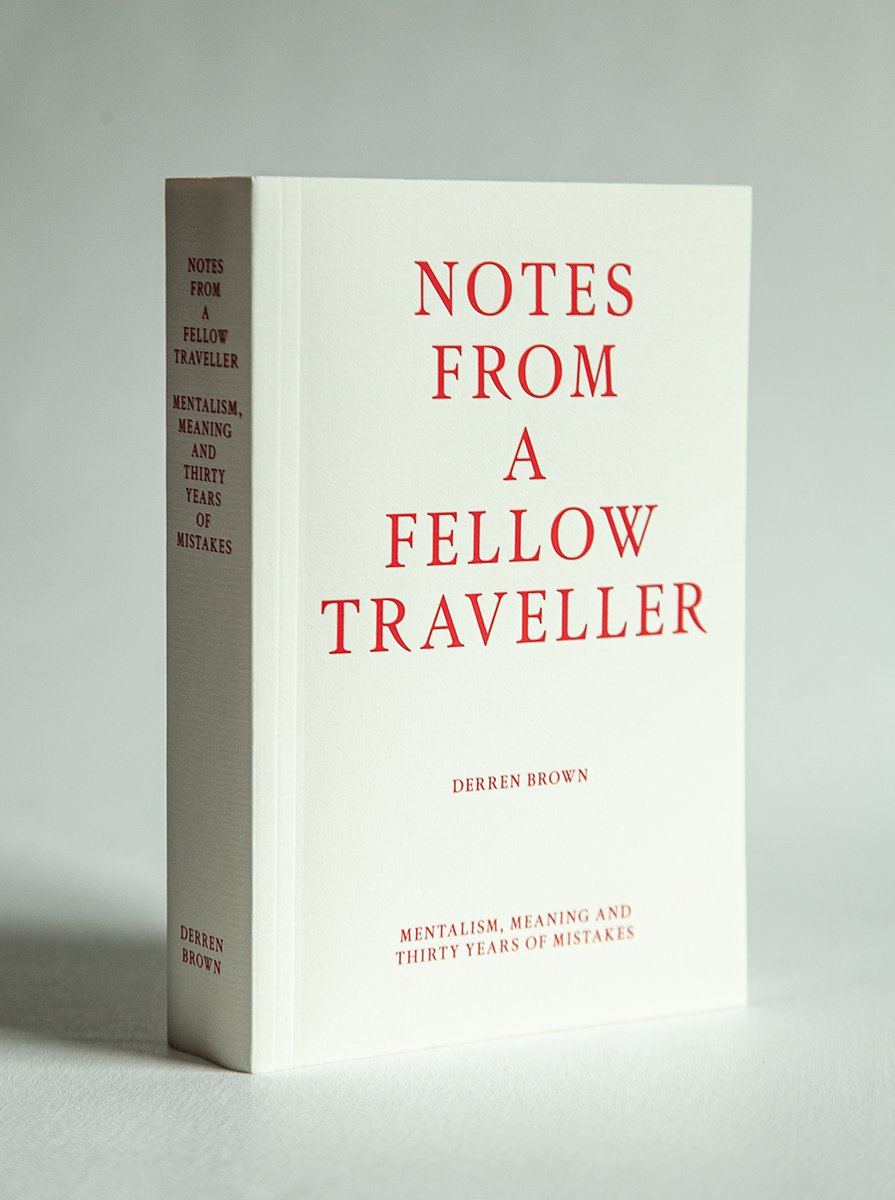 Notes from A Fellow Traveller ~ PAPERBACK | Derren Brown