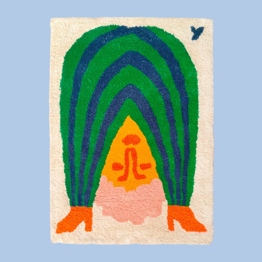 Image of SMALL RUG - CIRCUS LADY