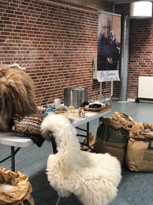 Image of WORKSHOP I SKOLEN, 2 DAGE: SPIND og FARV garn med planter til STRIK