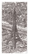Eiffel Tower Hand-Signed Limited Edition of 200 Print 42cm x 23cm