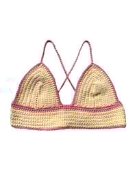 Image 1 of TOP CROCHET - Vanille Framboise