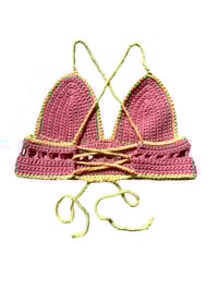 Image 2 of TOP CROCHET - Vanille fraise