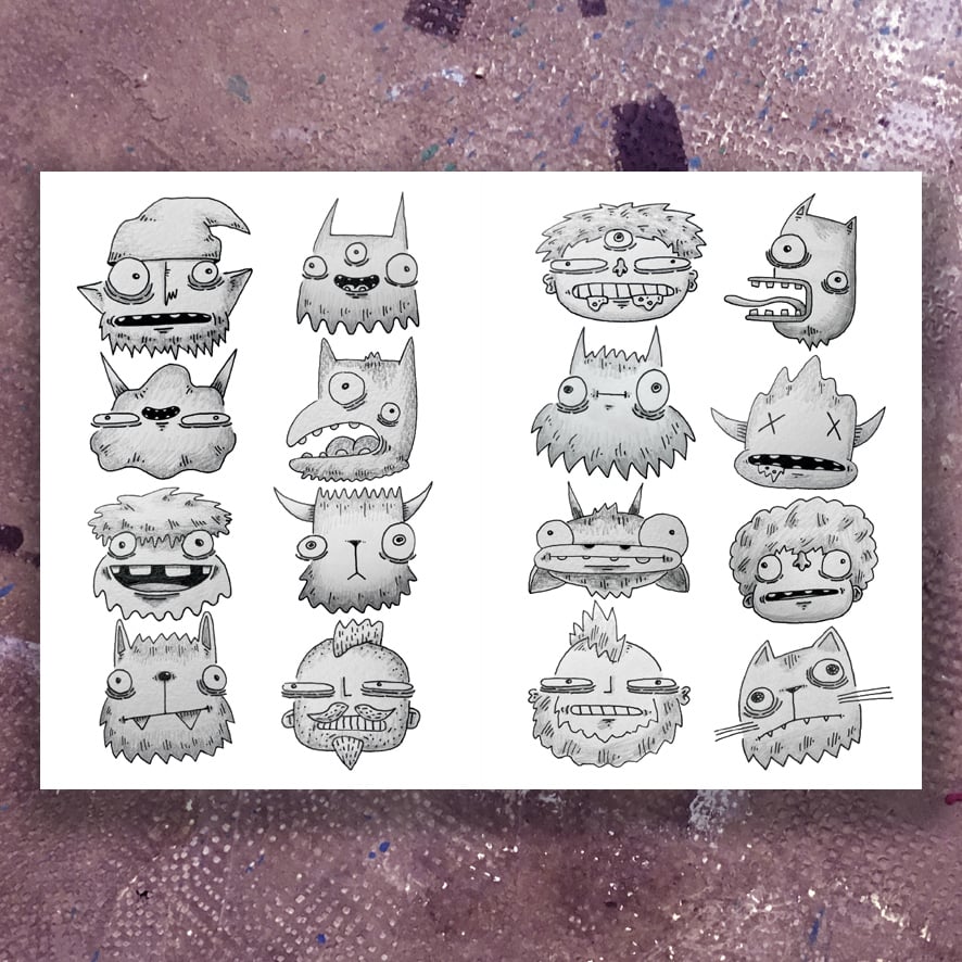 JAKE'S SKETCHBOOK (40 PAGE ARTBOOK)