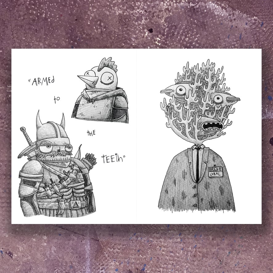 JAKE'S SKETCHBOOK (40 PAGE ARTBOOK)