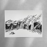 Image 1 of ‘Mt. Tumalo Views’ Illustration