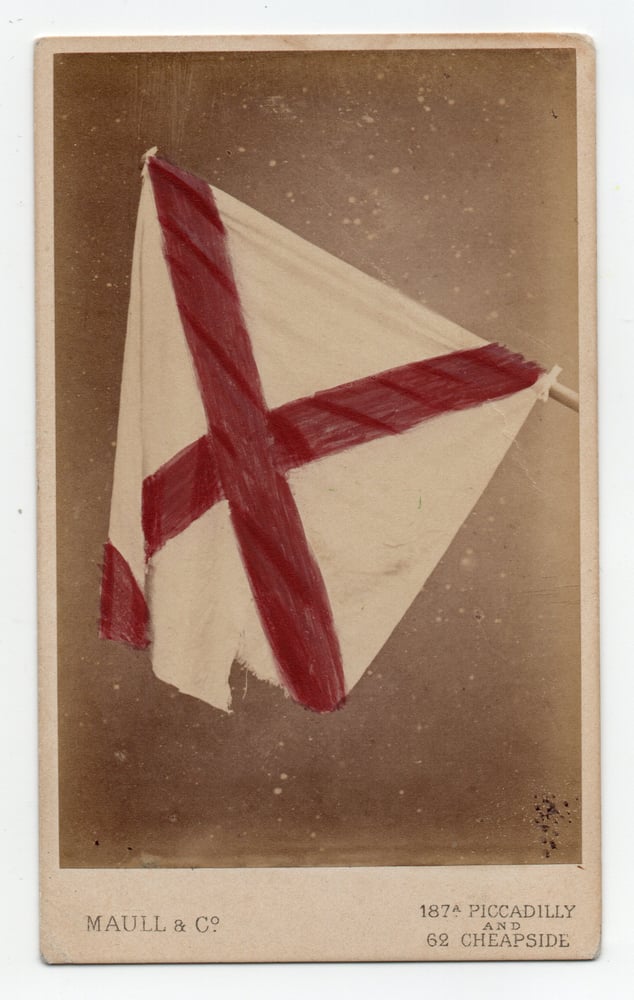 Image of Maull & Co.: Saint Patrick's Flag, London ca. 1870