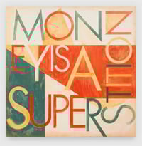 ROBERT MONTGOMERY ‘Mantra Painting (Money Is A Superstition) ’, 2019