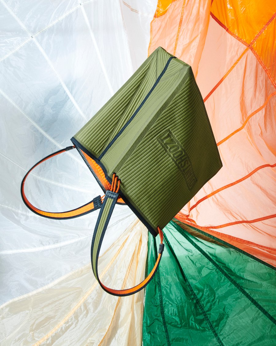 Image of Petit sac KABA Kaki orange