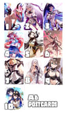 VARIOUS A6 POSTCARDS (SELECT YOUR ITEM!)