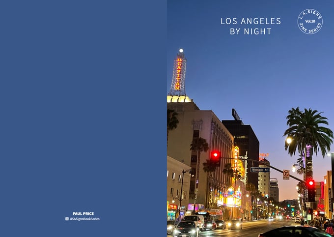 Image of L.A. Signs Zine Series - Volume 10 - Los Angeles By Night