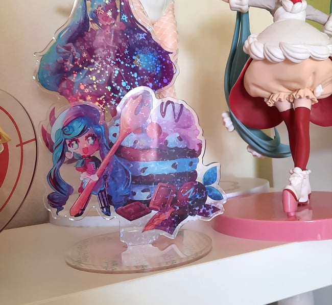 10cm Patisserie Miku Standee
