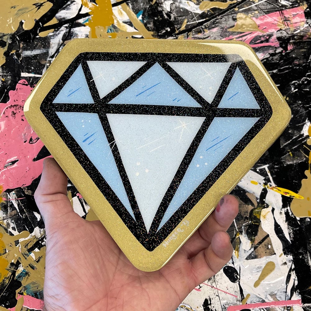 Diamond- Wood Cutout