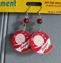 Image 3 of Cheese Spread Earrings