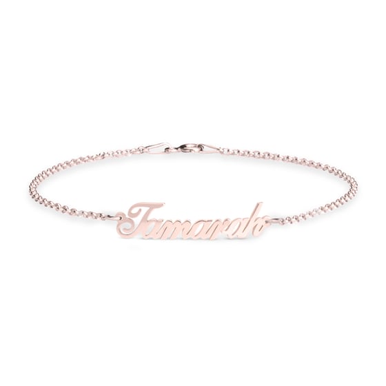 Image of Rose Gold Name Bracelet