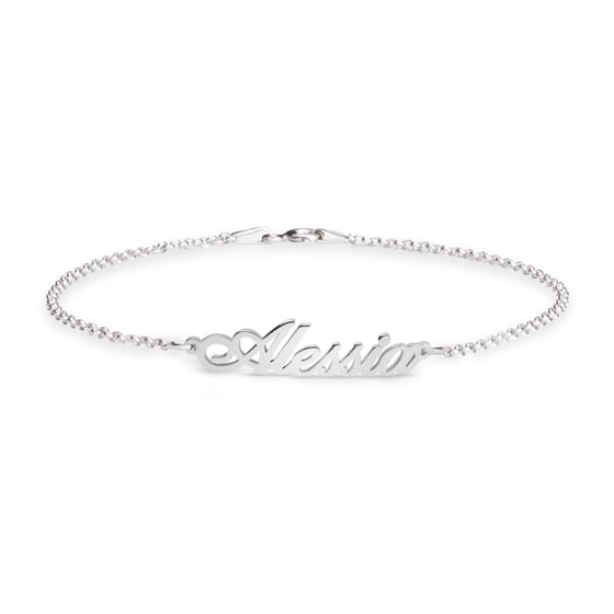Image of Silver Name Bracelet