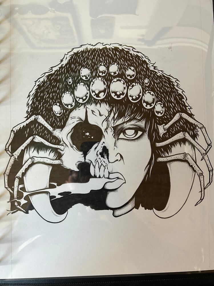 Image of Alice Cooper, Halestorm original ink