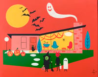 Retro Trick Or Treat - 8x10