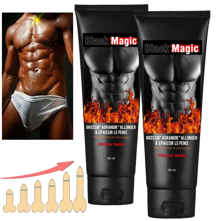 BLACK MAGIC CR ME POUR HOMME Grossir Agrandir Allonger