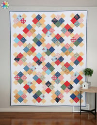 Image 3 of Prime Time quilt pattern - PAPER pattern
