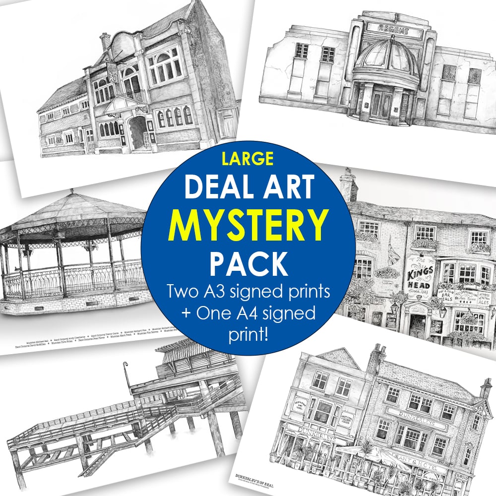 Image of The LARGE Deal Art Print Mystery Box - A3 signed prints! 