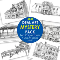 The LARGE Deal Art Print Mystery Box - A3 signed prints! 